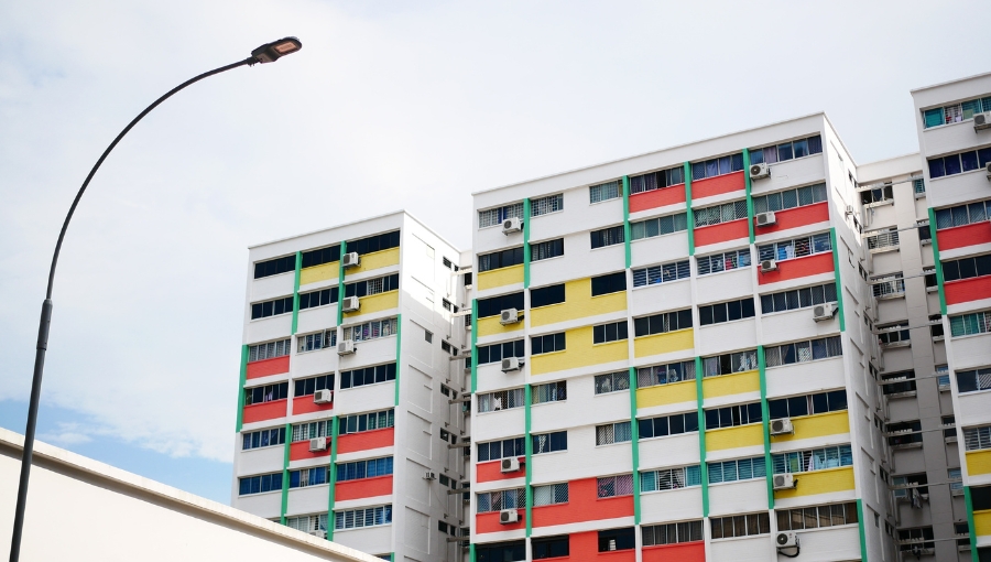 Apartment complex in Singapore