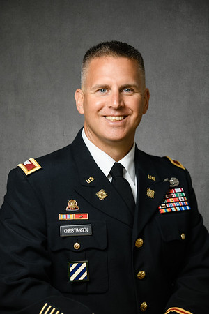 Military headshot of COL Eric P. Christiansen Jr. 